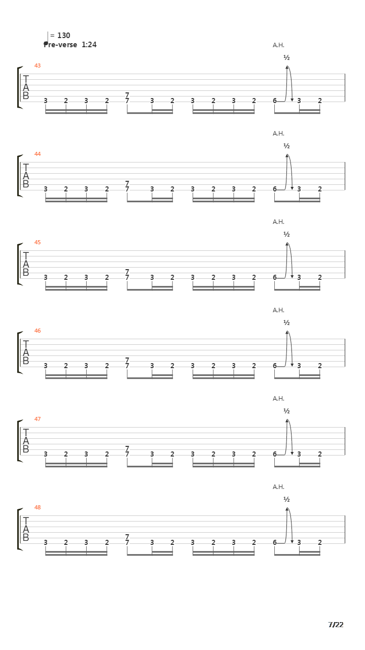 Doom吉他谱