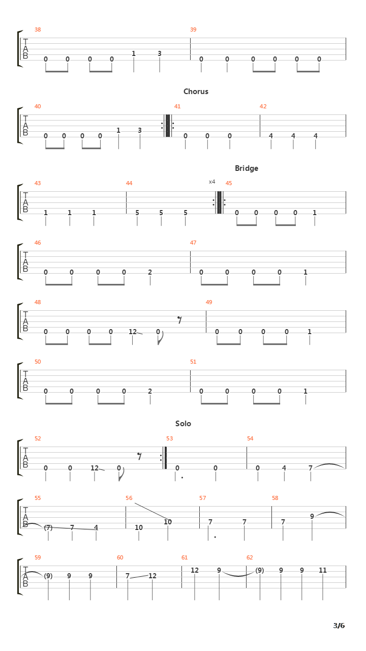 Mars吉他谱