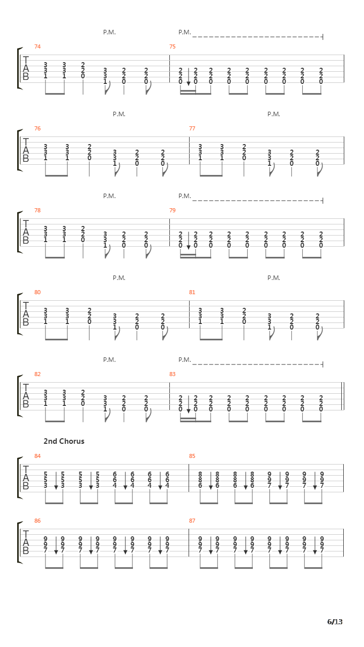 Rise Of The Fallen吉他谱