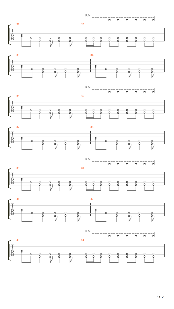 Rise Of The Fallen吉他谱