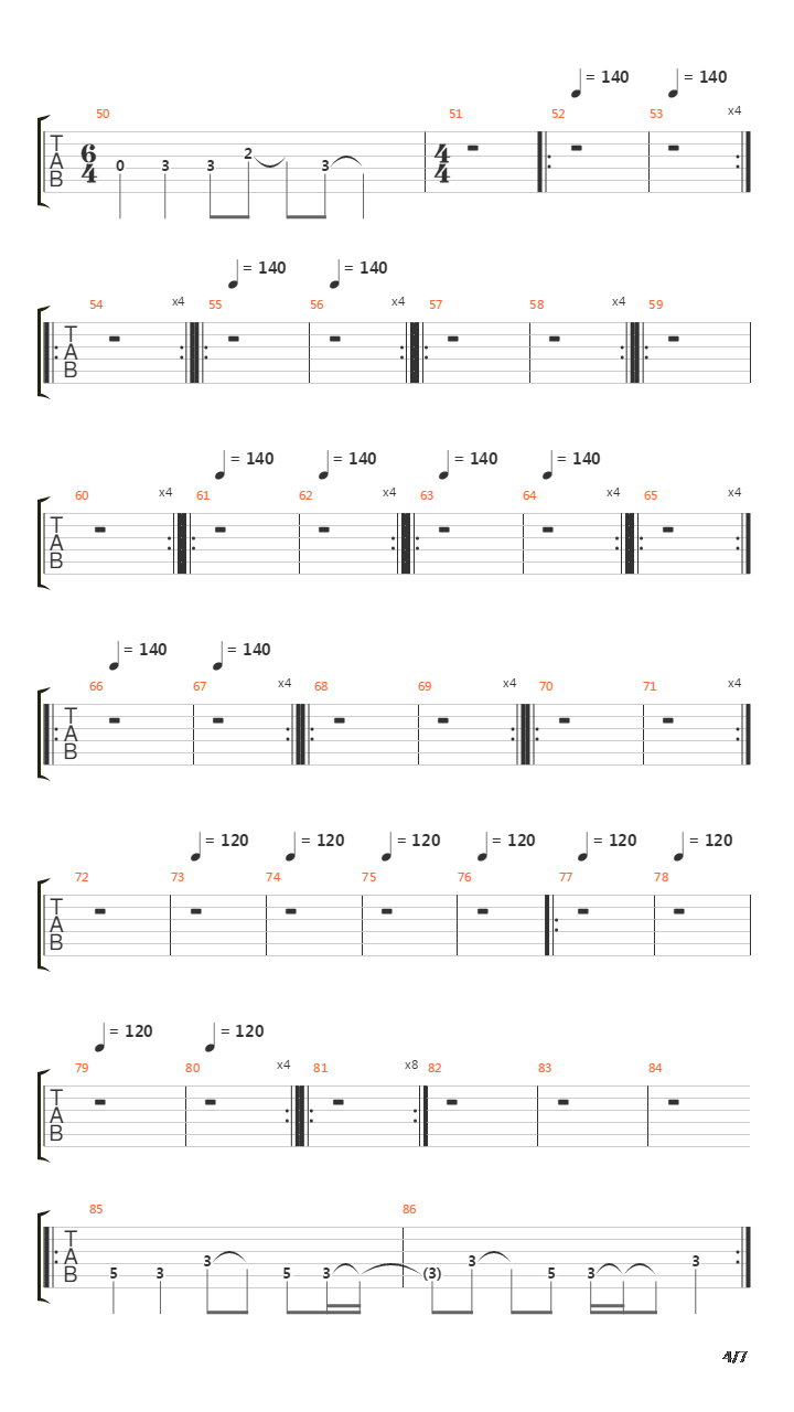 Tree Of Pain吉他谱