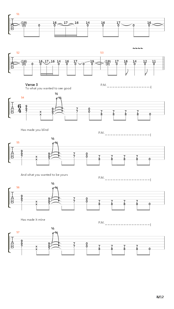 Fell On Black Days吉他谱