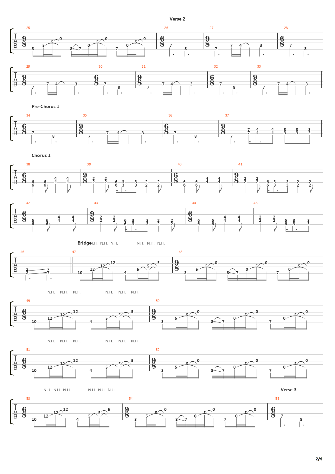 Limo Wreck吉他谱