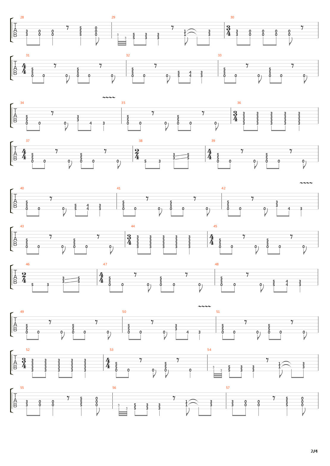 Mailman吉他谱