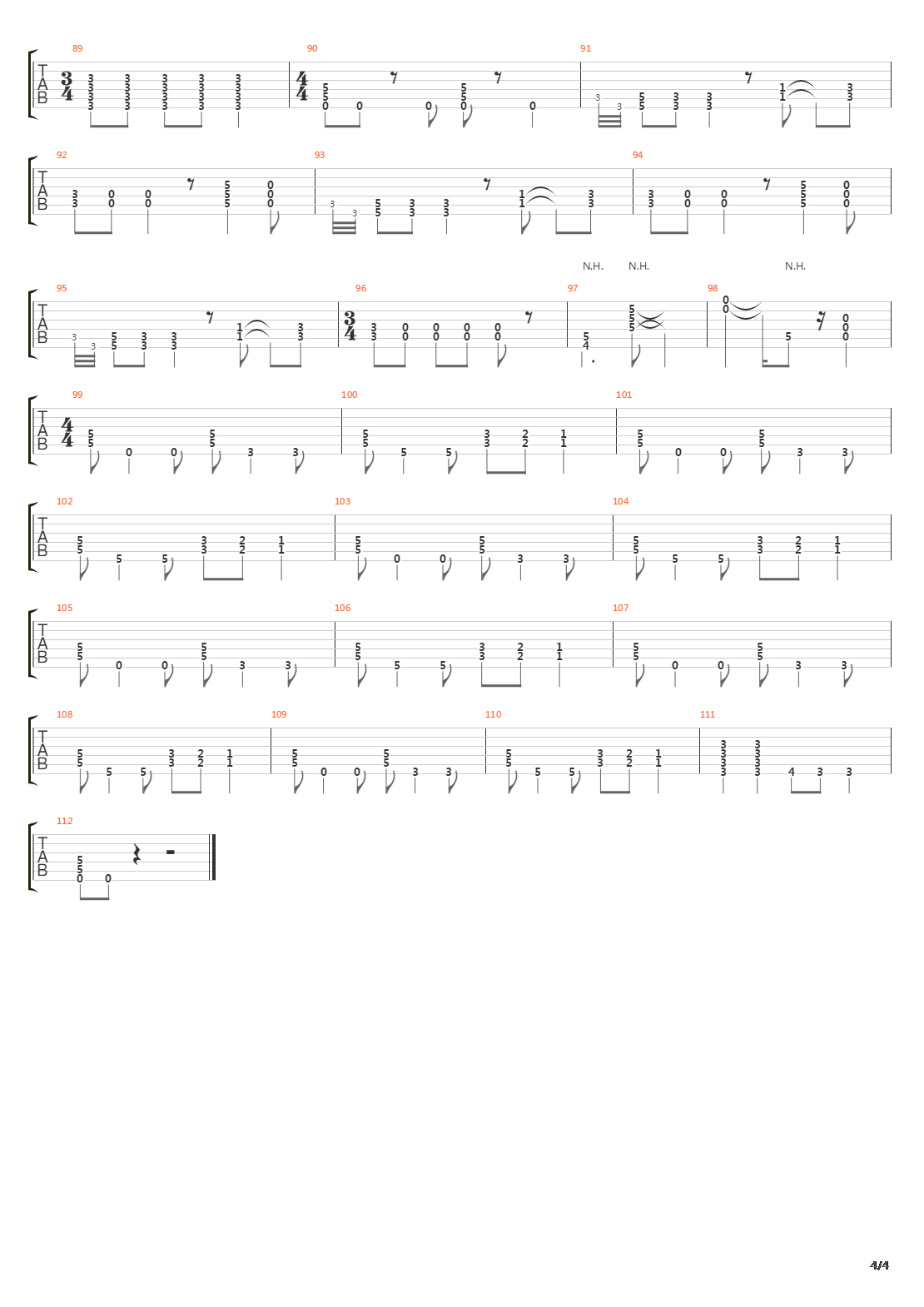 Mailman吉他谱