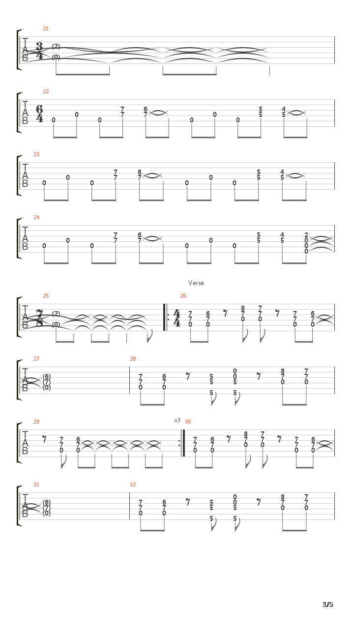 Switch Opens吉他谱