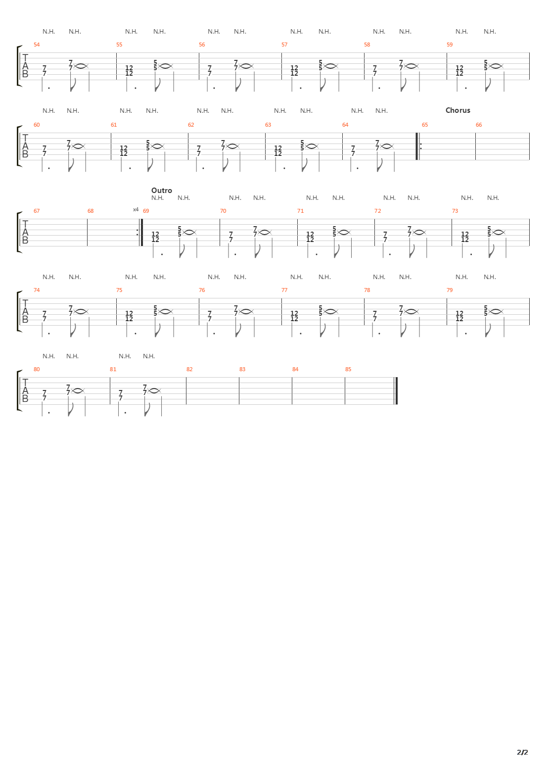 Blow Away吉他谱