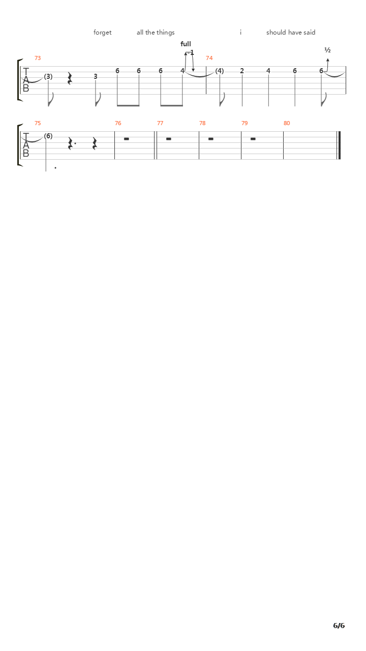 Epiphany吉他谱