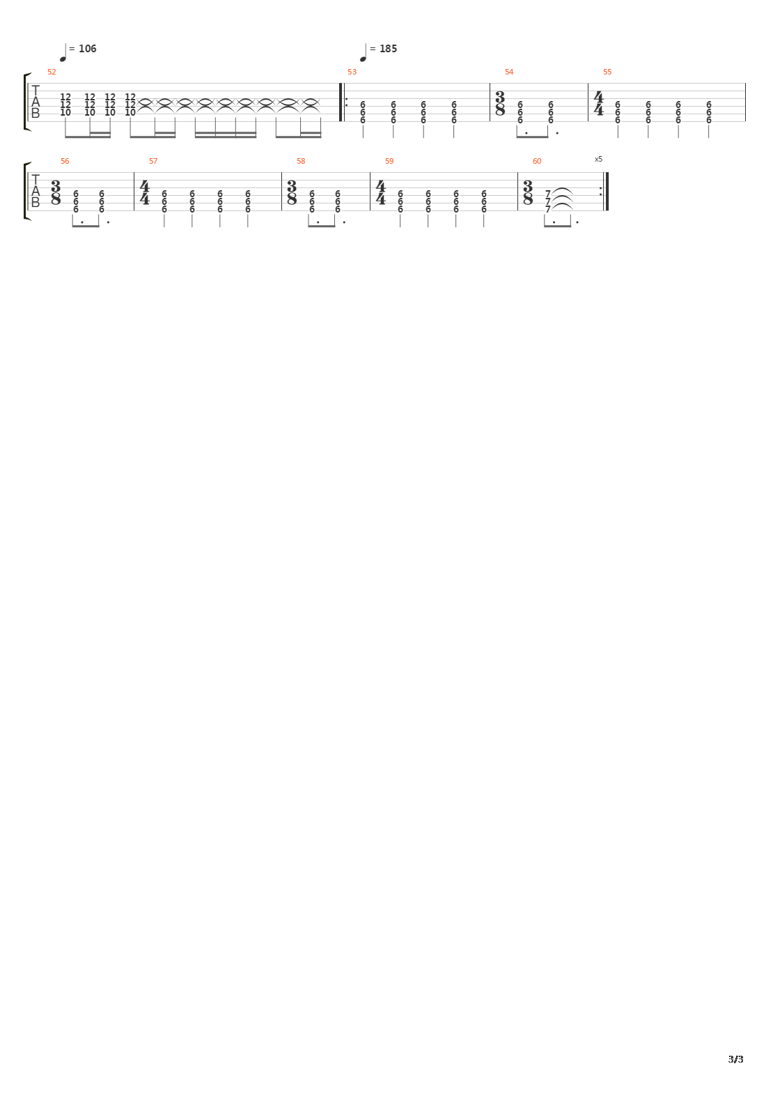 Price To Play吉他谱