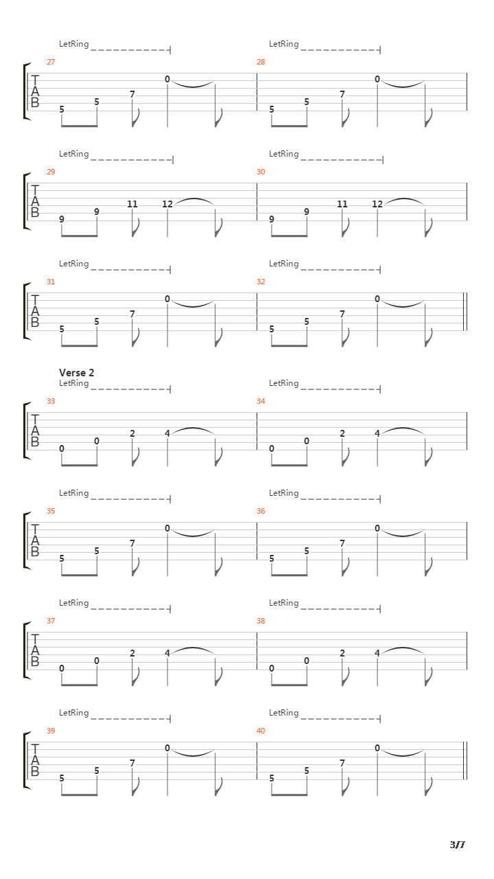 Tangled Up In You吉他谱