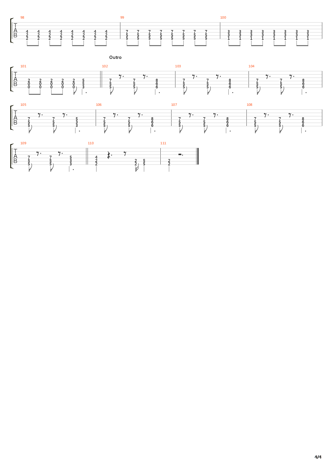 Control It吉他谱