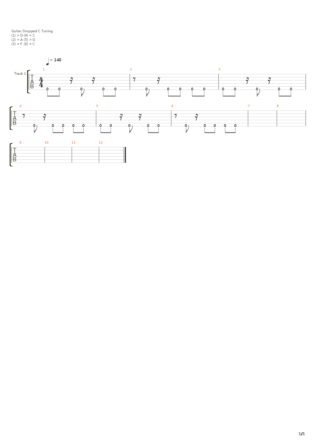 Destroyer吉他谱