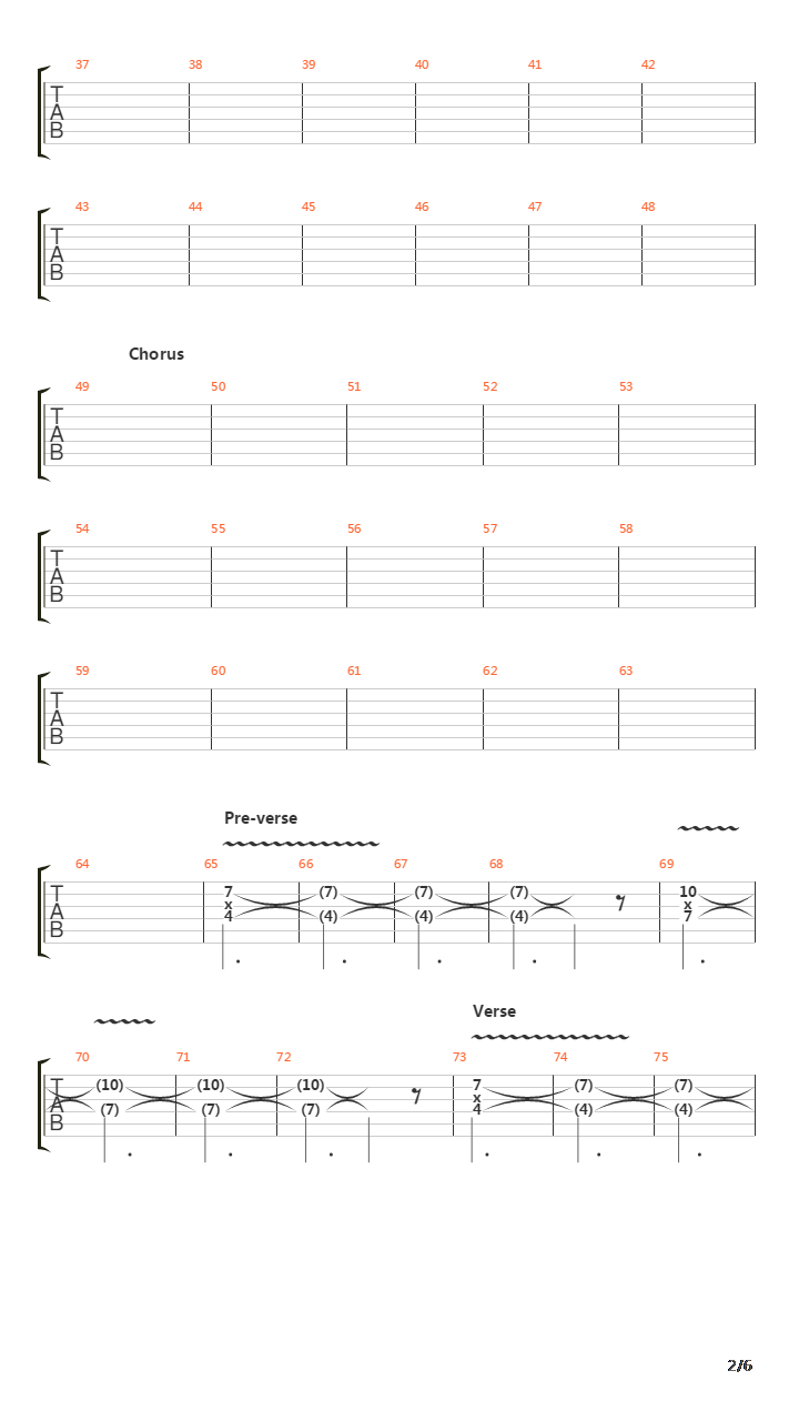So吉他谱