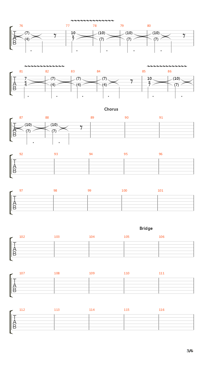 So吉他谱