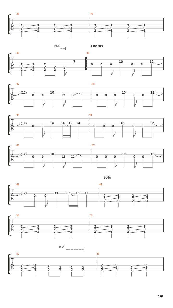 Terminal吉他谱