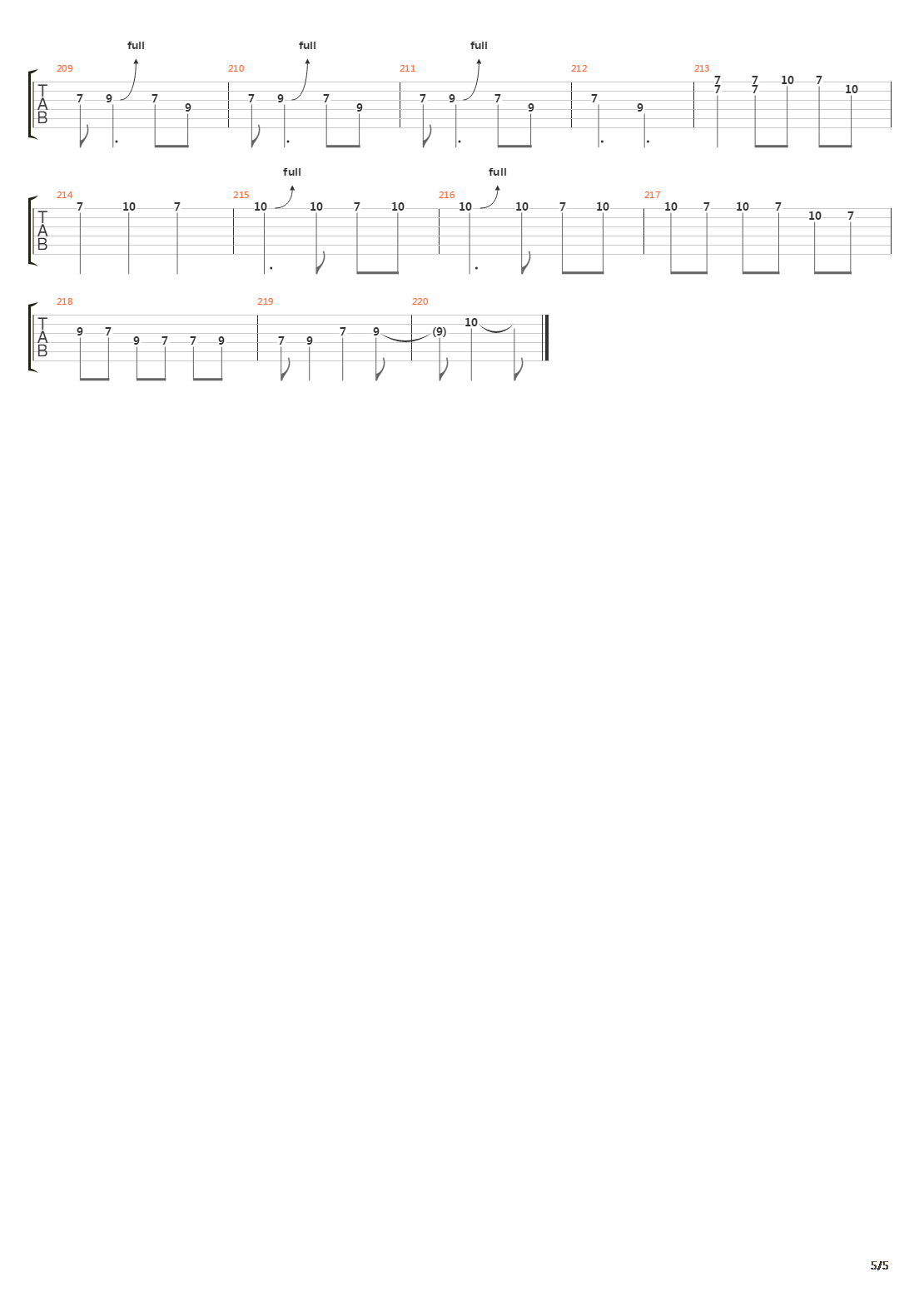 Juniors Wailing吉他谱