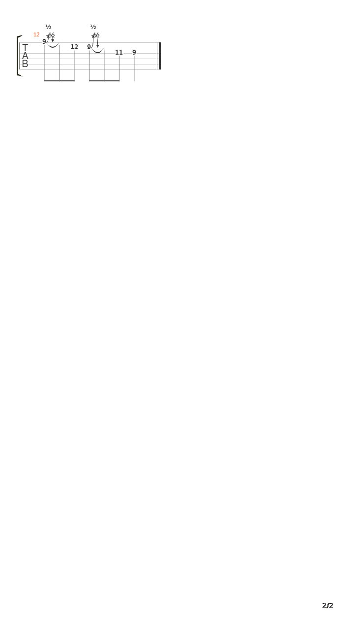 Wanderer吉他谱