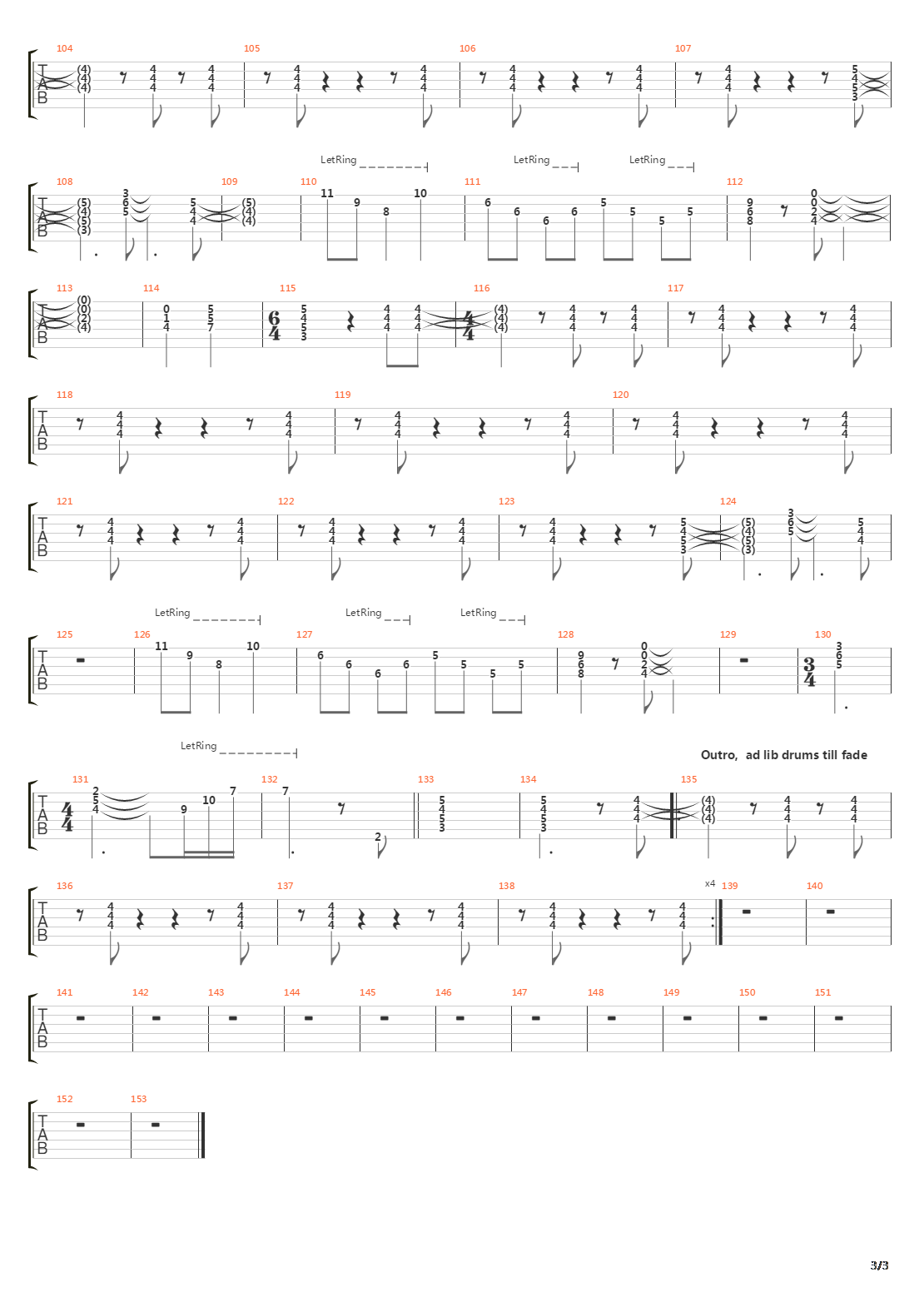 Aja吉他谱