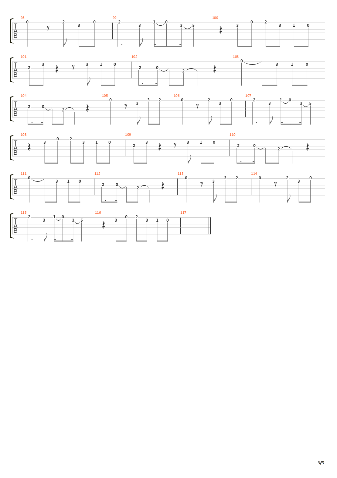 Peg吉他谱