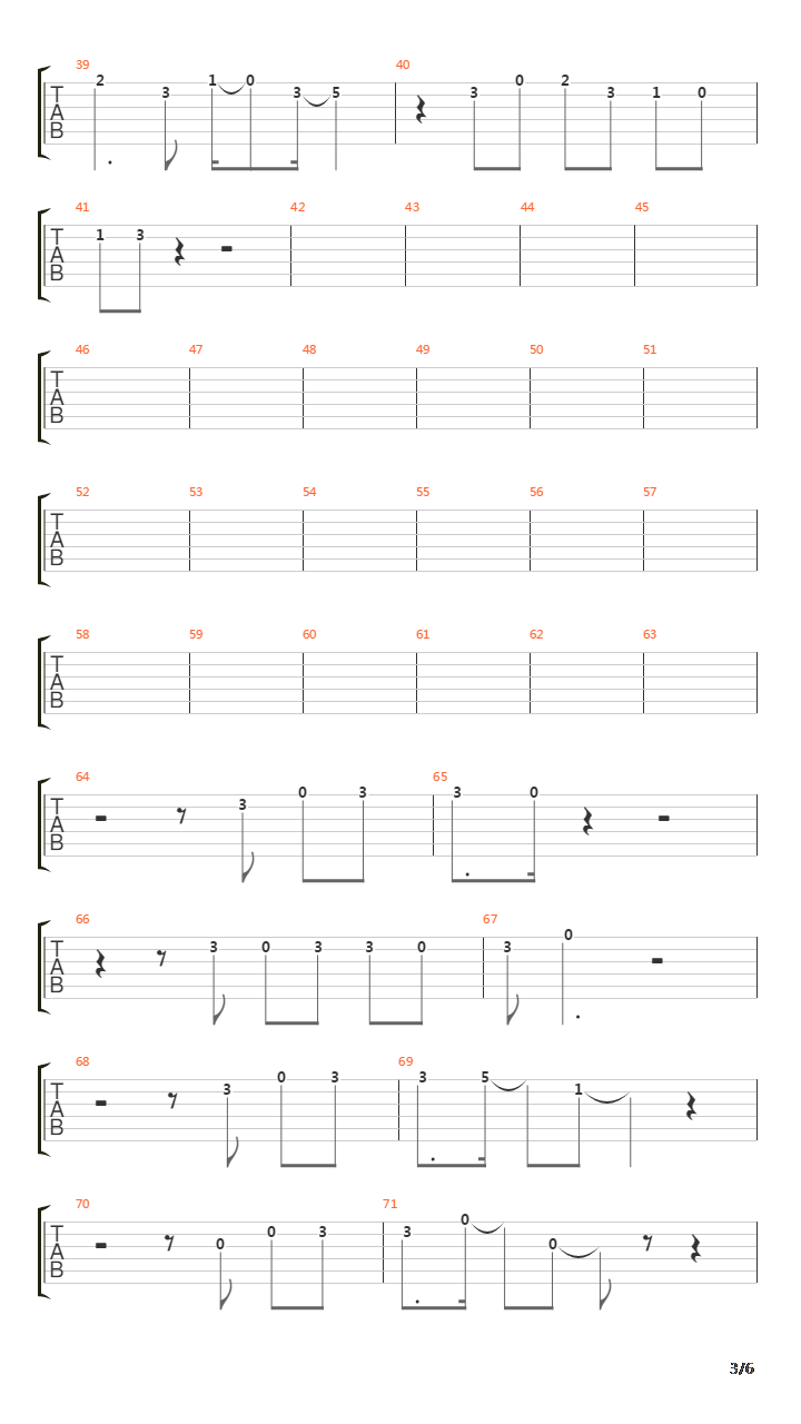 Peg吉他谱