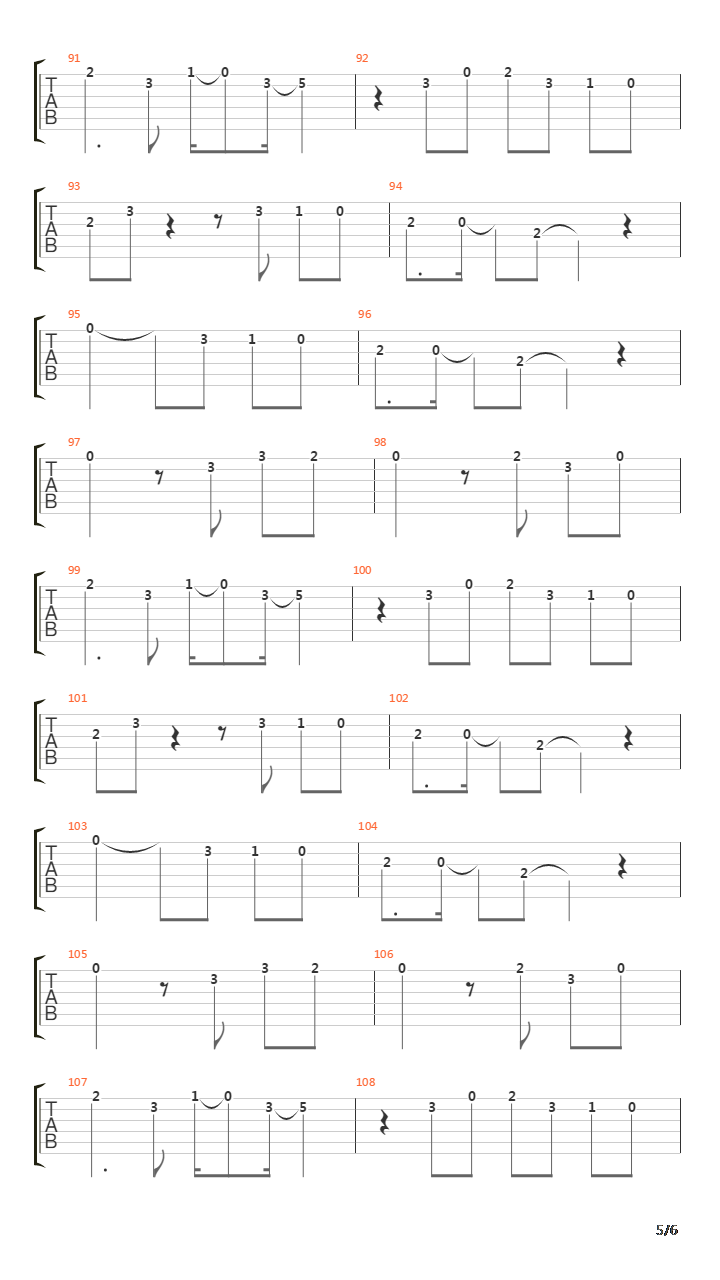 Peg吉他谱