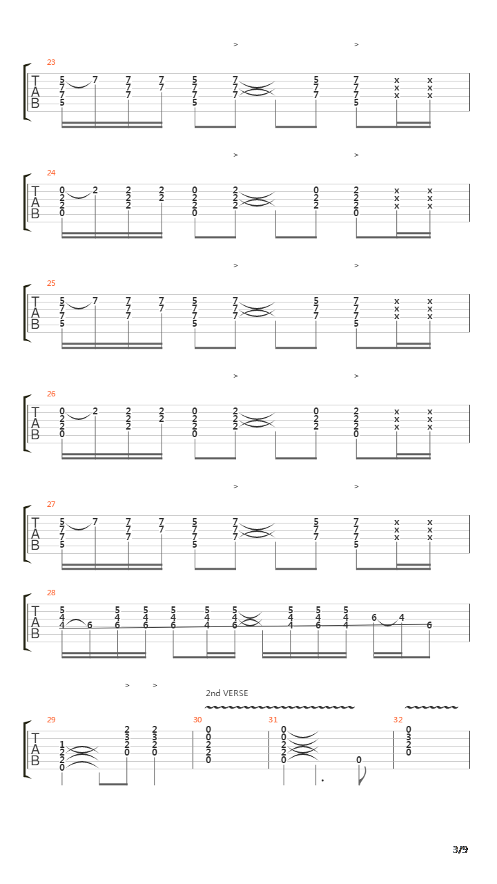 Pick A Part Thats New吉他谱