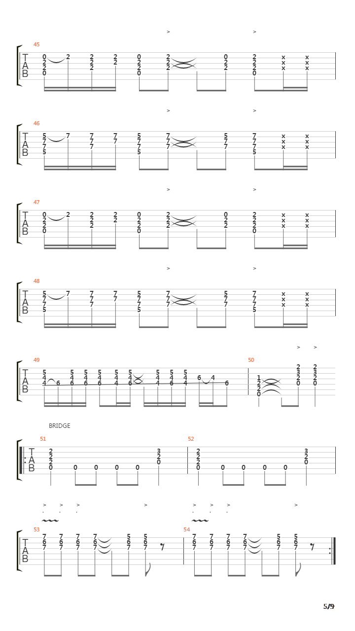 Pick A Part Thats New吉他谱