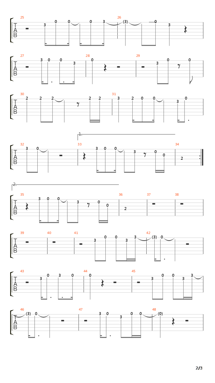 Superstition吉他谱