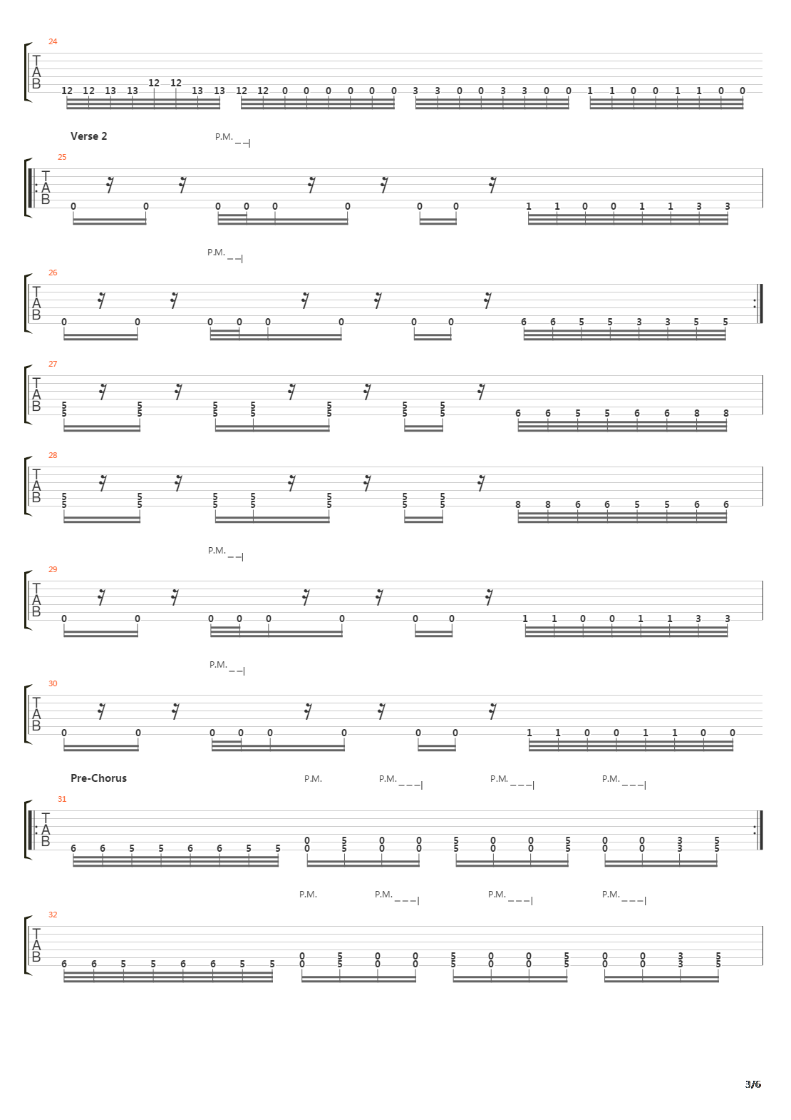 3030-150吉他谱