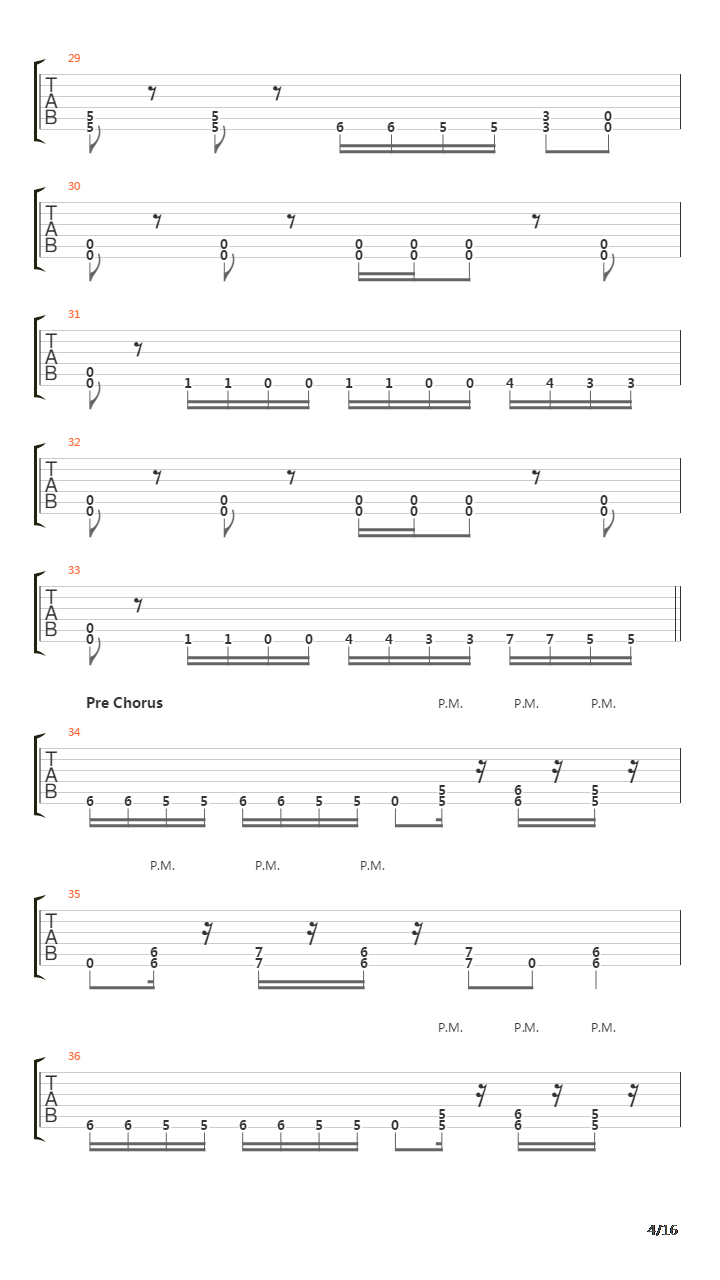 3030-150吉他谱