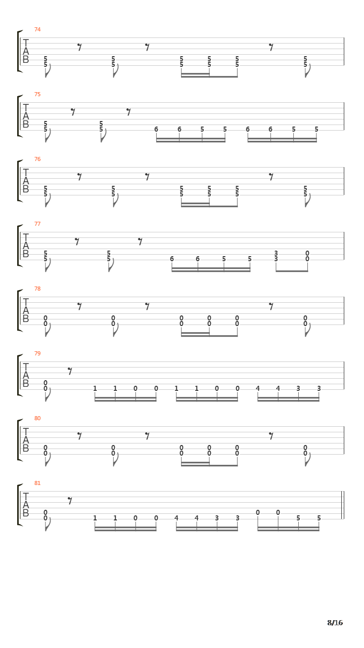 3030-150吉他谱