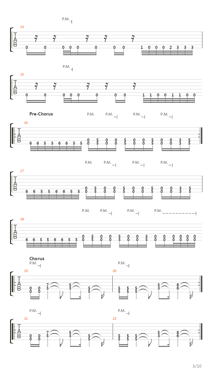 3030-150吉他谱