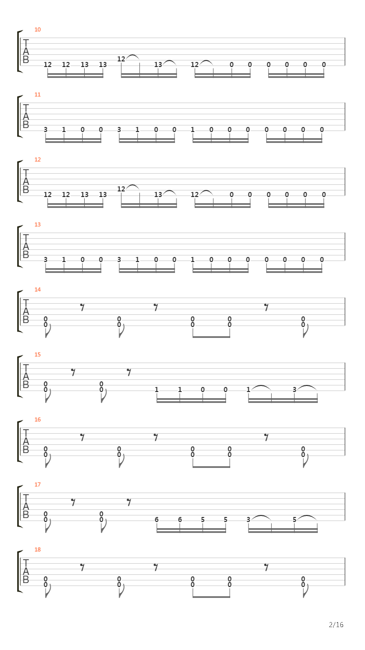 3030-150吉他谱