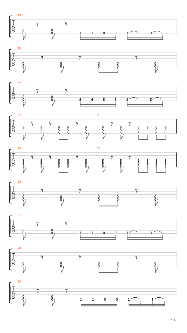 3030-150吉他谱