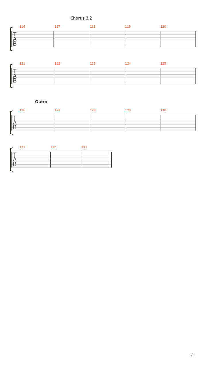 Absolute Zero吉他谱