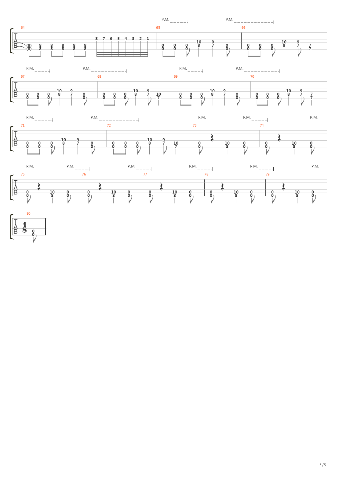 Freeze Dry Seal吉他谱