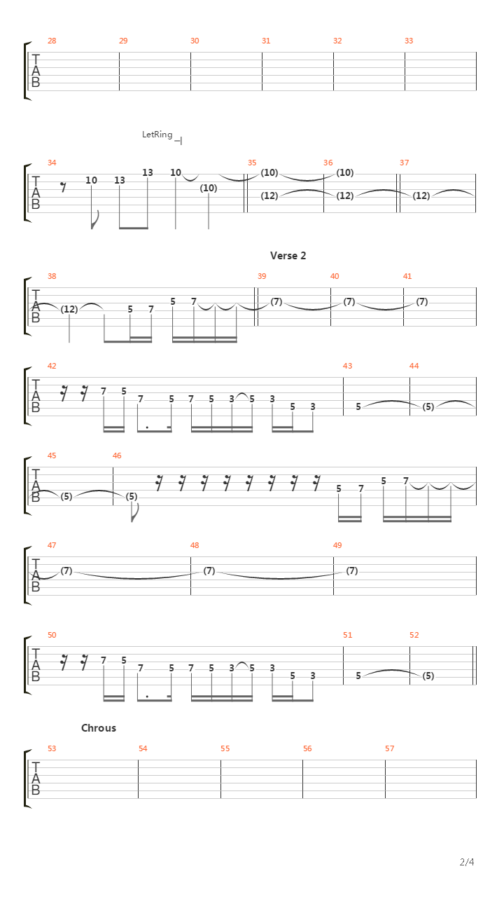 Pieces吉他谱