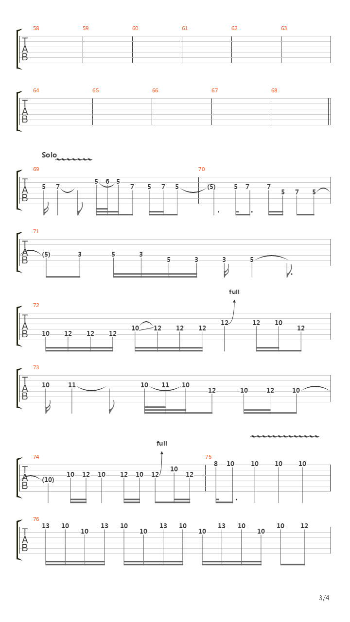 Pieces吉他谱
