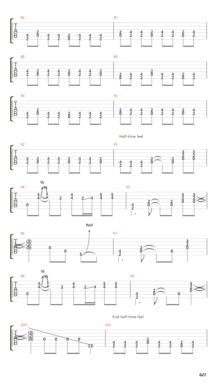 Crackerman吉他谱