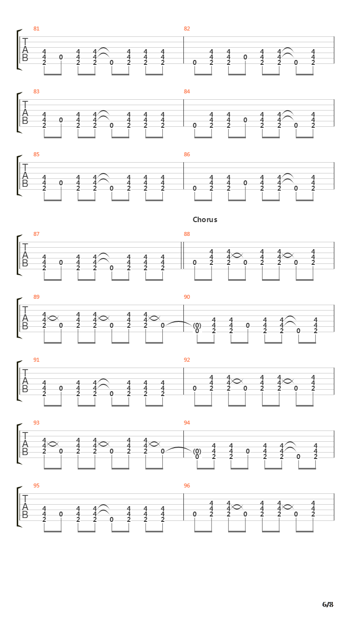 Crackerman吉他谱