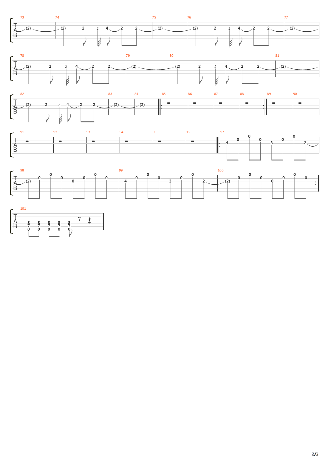 Sex Type Thing吉他谱