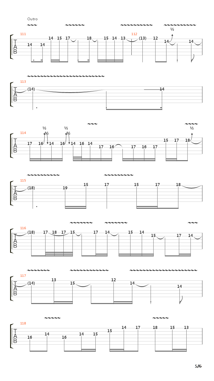 Where The River Goes吉他谱