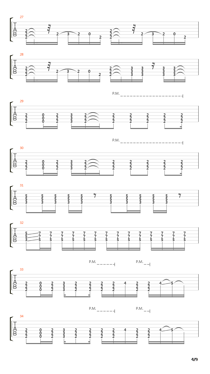 Stereo吉他谱