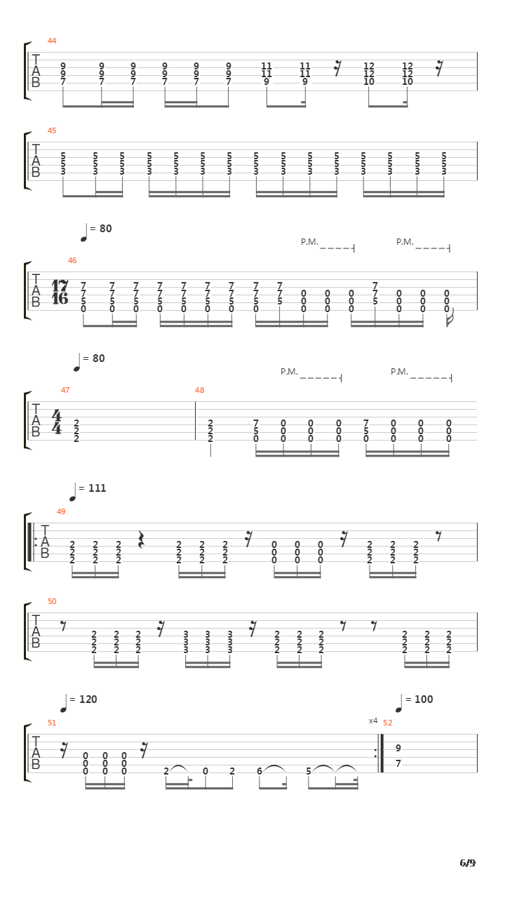 Stereo吉他谱