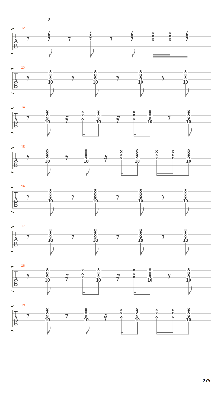 Djs吉他谱