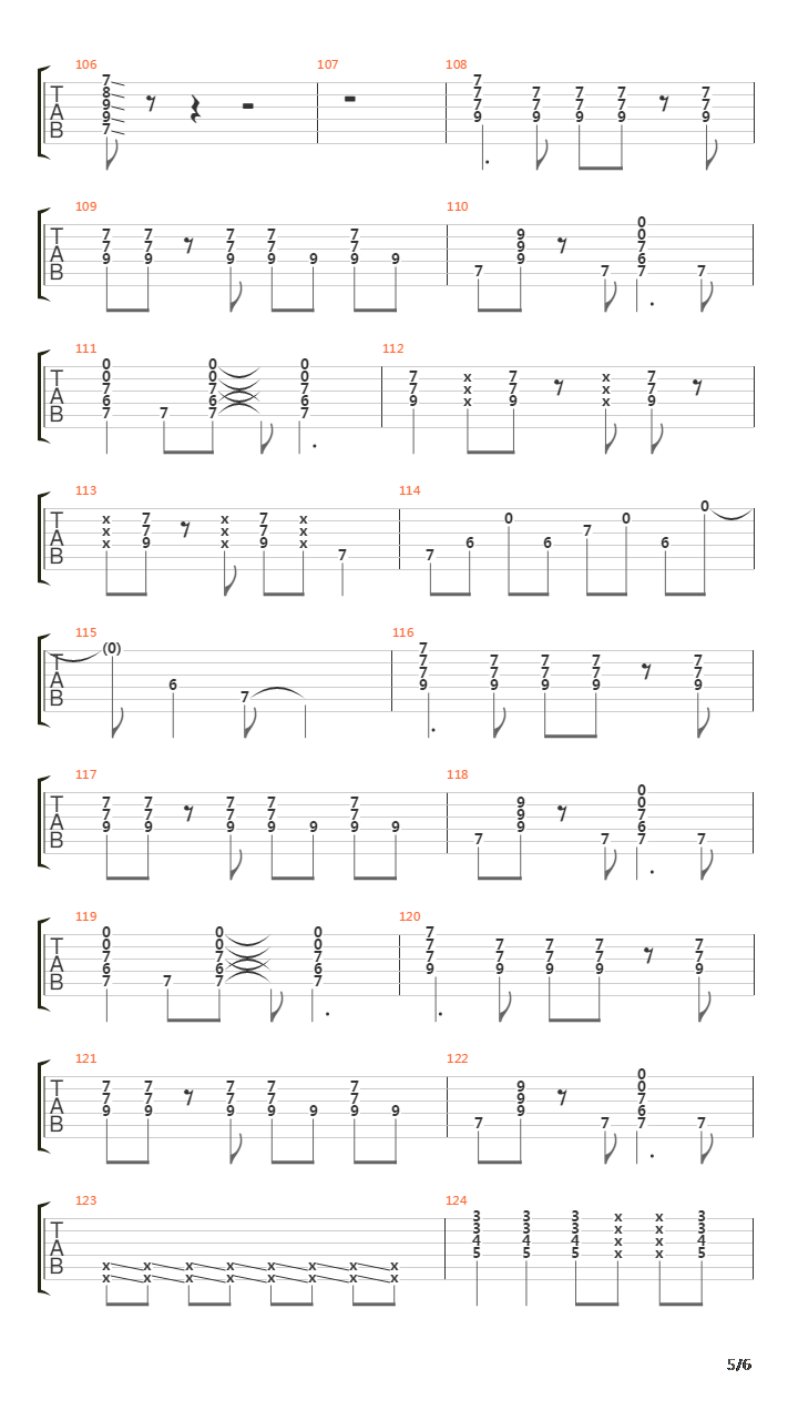 Ebin吉他谱