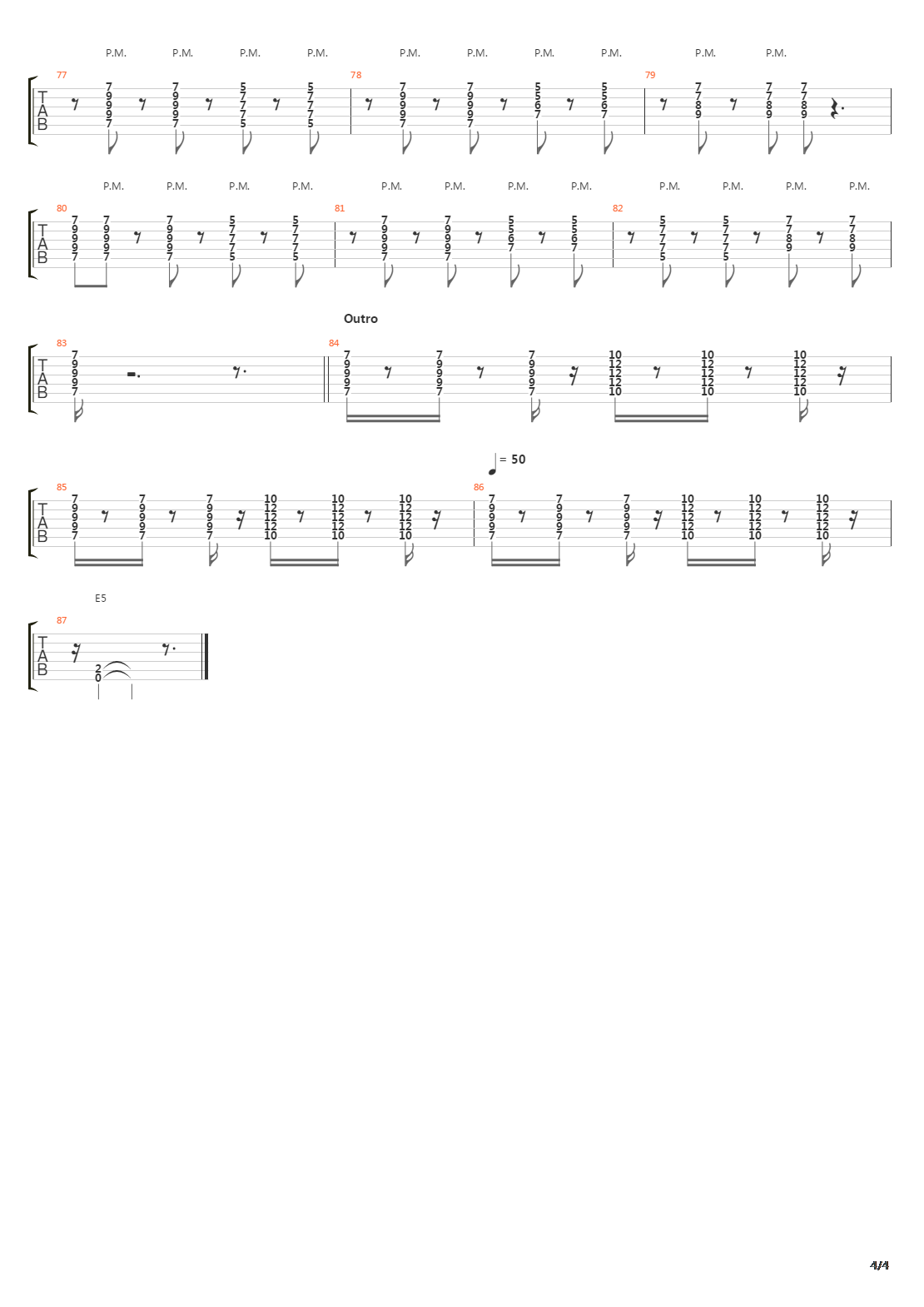 Greatest Hits Extended Version吉他谱