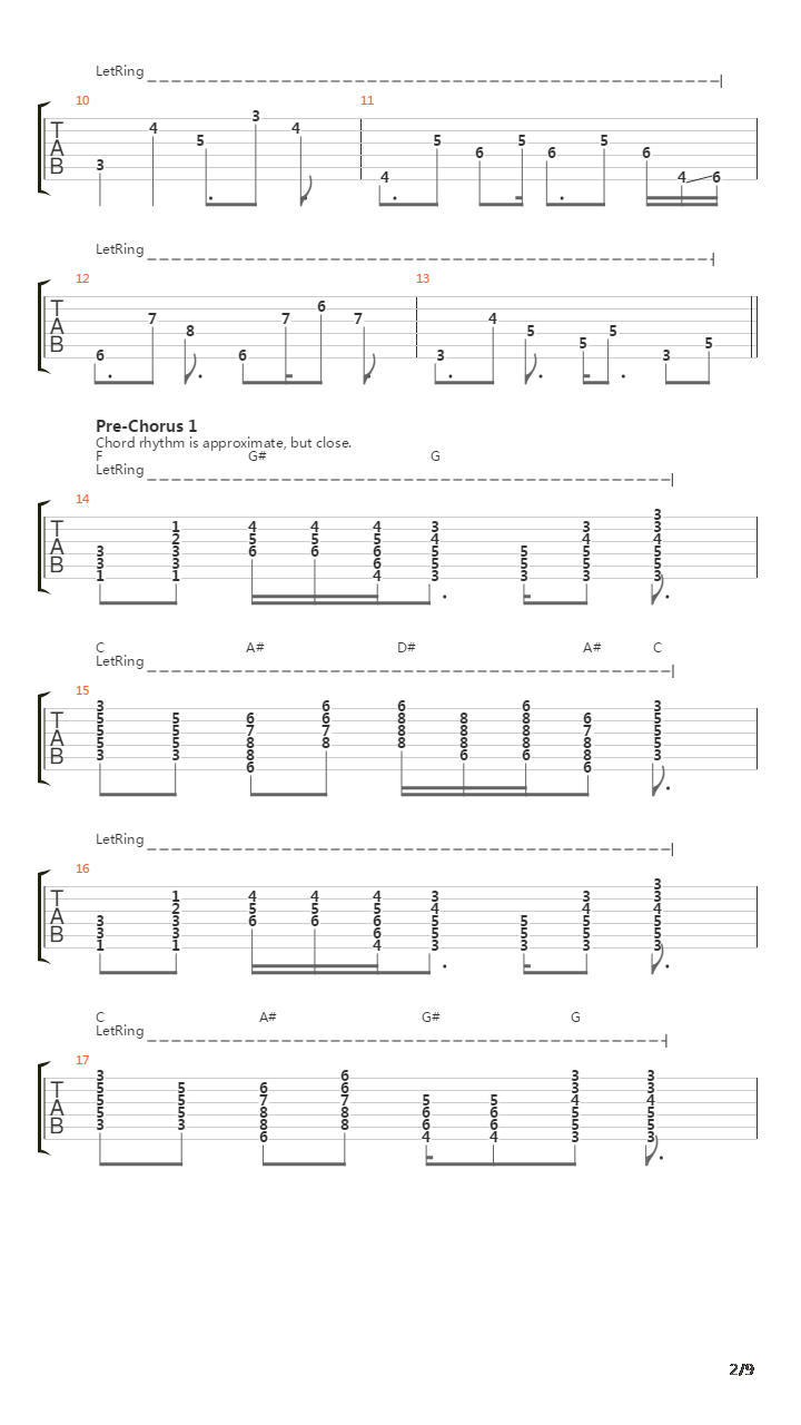 Romeo吉他谱