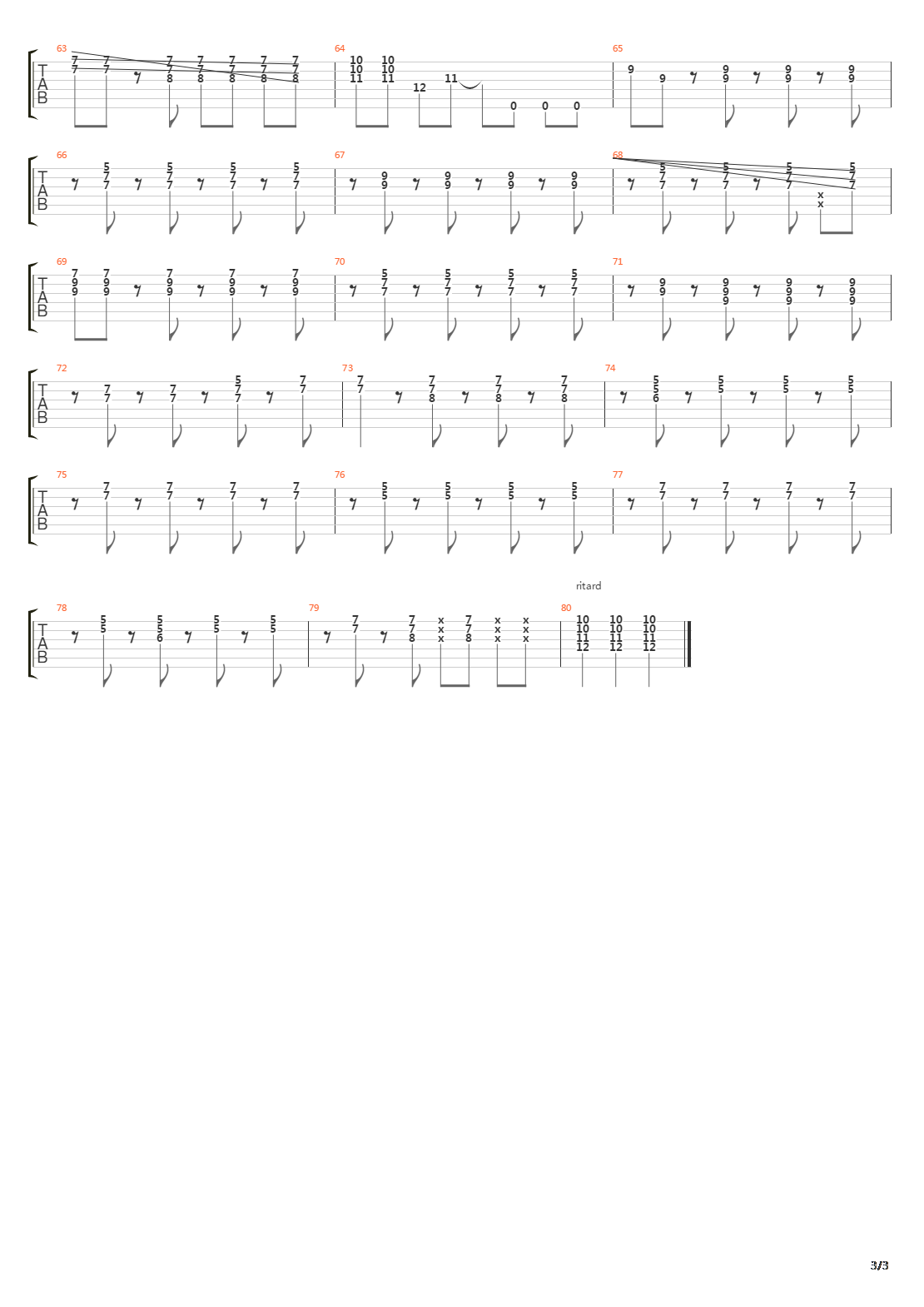 Wrong吉他谱