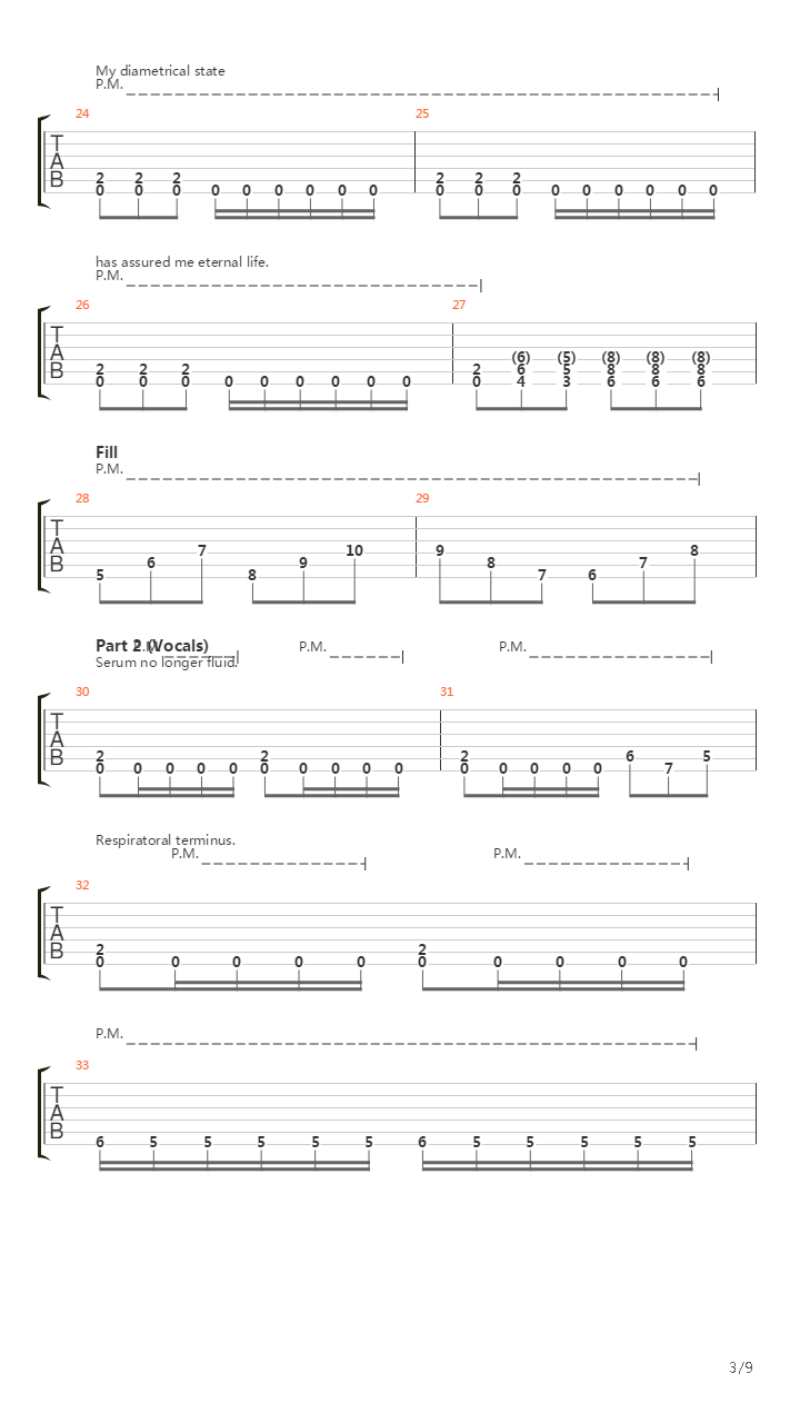 Synthetically Revived吉他谱